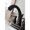 Kingston Brass KS8615EL 4" Centerset Bathroom Faucet, Oil Rubbed Bronze KS8615EL - alternate 4